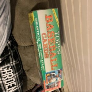 Topps Baseball Cards - Classic Green and Red